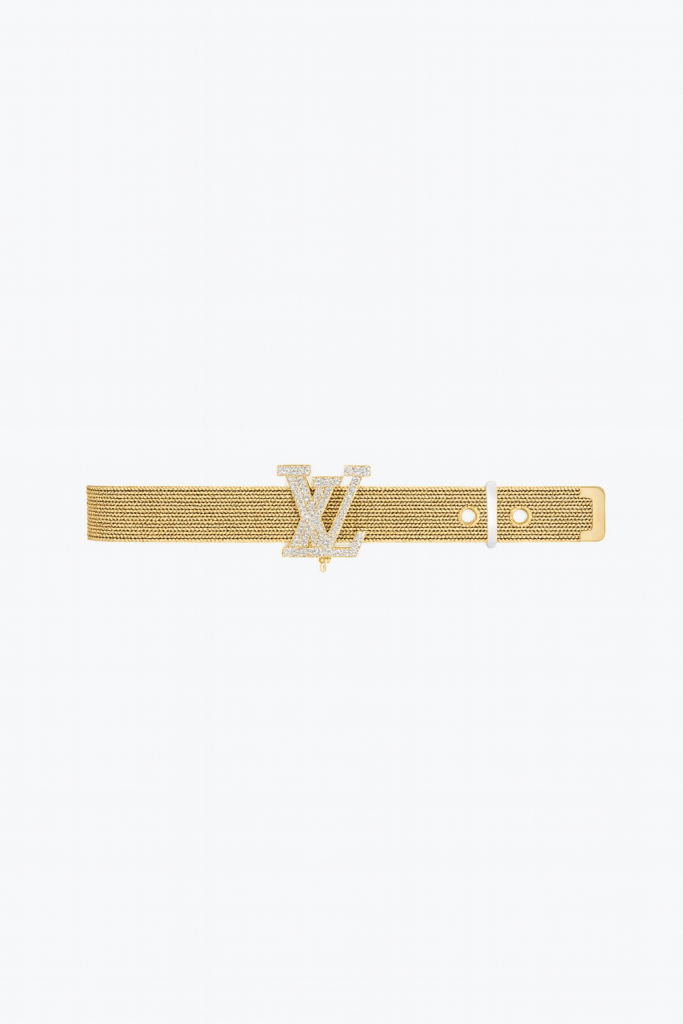 Berloque Inspiração Alta Joalheria LV Banhado à Ouro