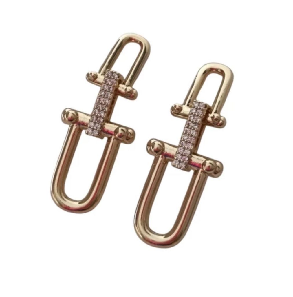 Brinco Inspiração Banho de Ouro 18k